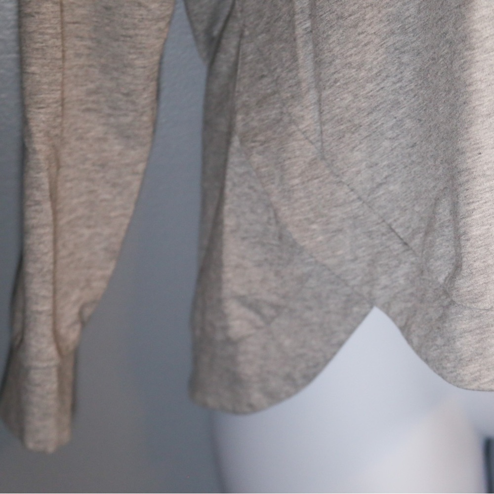 Michael Kors Lightweight Hoodie Pullover XL Gray Casual Athleisure Top - Picture 6 of 13